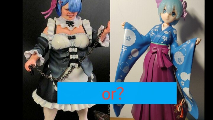 [Unboxing Rem] Are the authentic figures on Pinduoduo reliable?