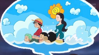 imajinasi robin dan kebiasaan luffy merekrut makhluk aneh 😂