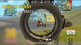 HOW TO M416 SPRAY AMAZING GAMEPLAY PUBG LITE | LOU WAN LITE