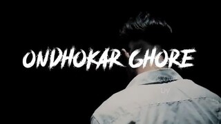 Ondhokar Ghore - Cover - Nikosh Kalo Ei Adhare