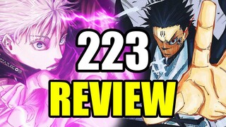 YOU'RE THE CHALLENGER!! Jujutsu Kaisen Chapter 223 Review (Gojo VS Sukuna)