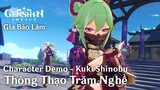 GENSHIN PV | Character Demo - Kuki Shinobu : Thông Thạo Trăm Nghề (JP Dub - Vietsub)