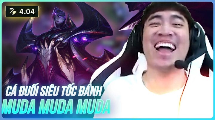 CÁ ĐUỐI SIÊU TỐC ĐỘ ĐÁNH TRONG TAY LEVI QUÁ MƯỢT - MUDA MUDA MUDA | LEVI STREAM