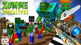 Minecraft Tapi Zombie Apocalipse - Kemunculan Bos Yang Kuat (Eps.02)