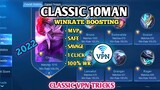 10 Man Classic  Winrate Boosting | VPN TRICKS 2022