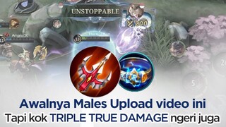 Tadinya MALES UPLOAD video ini. Tapi kok TRIPLE TRUE DAMAGE kok Ngeri ya??