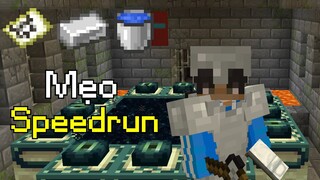 Những Mẹo Hay Trong Minecraft Speedrun Mà Bạn Nên Áp Dụng! - Tìm Kho Báu Trong 10 Giây