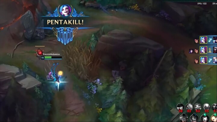 TOP 1000 BEST PENTAKILL (Solo 1v5 Pentakill, 200 IQ Pentakill, 1-Hit Penta...)