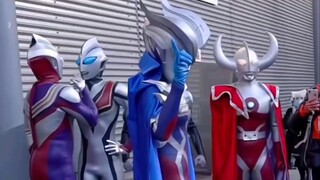 Người ta nói rằng vệ sĩ được chèo đi là Ultraman, người mới 5 tuổi trong trận chiến.