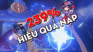 La hoàn 12 với MONA 239% hiệu quả nạp (MONA 239% energy recharge pass ABYSS 9 star) | GENSHIN IMPACT