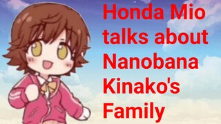 Honda Mio talks about Nanobana Kinako's Family