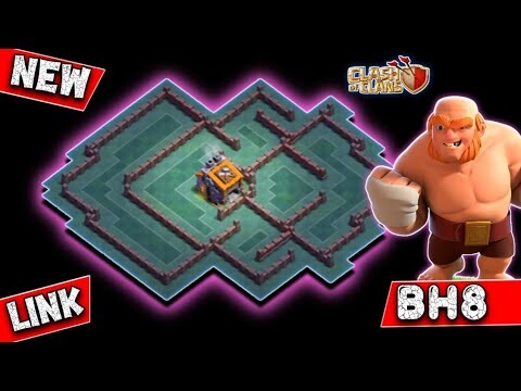 New BH8 Base Layout 2022 With Replay | New Best Builder Hall 8 Base With Copy Link | Clash Of Clans