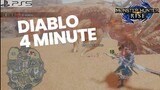 Diablo 4 minute -Monster Hunter Rise - PS5