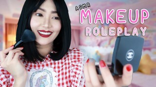 ASMR Thai แต่งหน้าใสๆ ให้น้องสาว ไปสอบ ได้คะแนนเต็ม เพี้ยงงง!! 💋💄 ASMR Student Makeup Roleplay