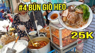 #4 (Thứ 2): Ngon ngất ngây Bún Giò Heo hơn 30 năm (Chị Má Nuôi 7 Ngày 7 Món)