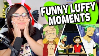 Luffy & Zoro Hilarious moments for 9 minutes straight | Bunnymon REACTS