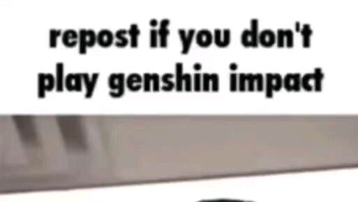 I don't play Genshin Impact