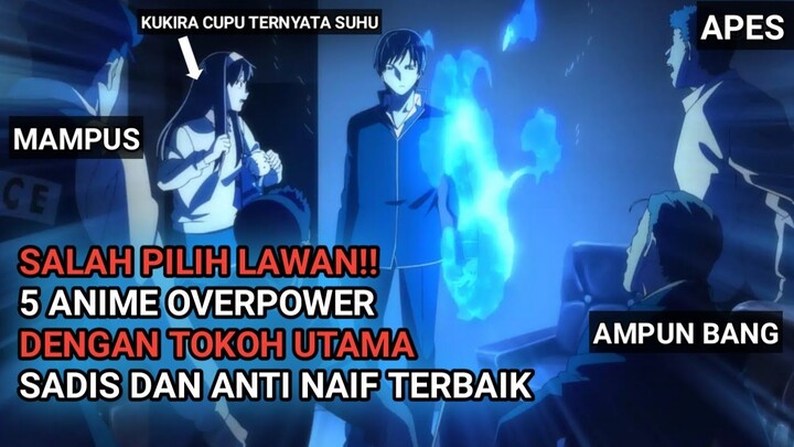 ANTI NAIF!! 8 Anime dengan tokoh utama sadis dan anti naif terbaik