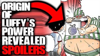 The Origin of Luffy's Power Revealed! / One Piece Chapter 1017 Spoilers