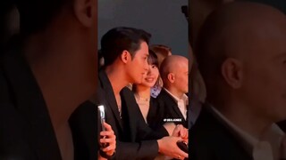 Lisa and Mingyu at the Bulgari event 💎#seventeen #blackpink #mingyu #lisa