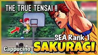 Slam Dunk Mobile SEA Rank 1 Sakuragi Hanamichi Gameplay by Cappucino | I am best rookie!!