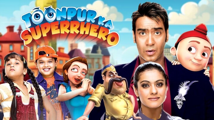 Toonpur Ka Super Hero | Full Comedy Hindi Movie - Ajay Devgn ｜ Kajol ｜ Sanjay Dutt