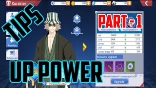 Bleach Mobile 3D Tips Cara Menambah POWER