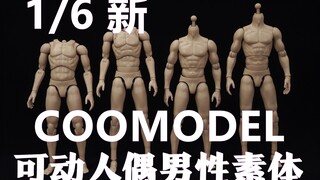 COOMODEL1/6新男性可动人偶素体解析【武哥分享】