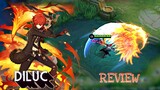 Diluc as Alucard Skin in Mobile Legends [ GENSHIN × MLBB ]