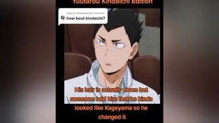 Reply to  here's kindaichi! hope you like it🥰 fyp fypシ anime haikyuu headcannons kindaichi kindaichiyuutarou