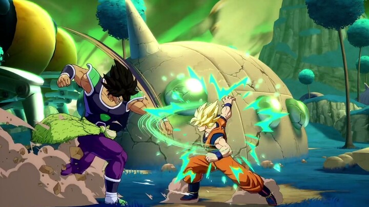 Bảy Viên Ngọc Rồng Fighter Z phục hồi Bảy Viên Ngọc Rồng Siêu Cấp Broly｡BGM "Bão tuyết", với sự tham