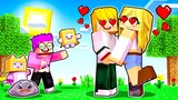 LANKYBOX Goes On A DATE In MINECRAFT?! *GIRLFRIEND PRANK ON ADAM!* (LankyBox Minecraft Movie)