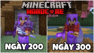 Tóm Tắt 300 Ngày Minecraft Sinh Tồn Siêu Khó !!