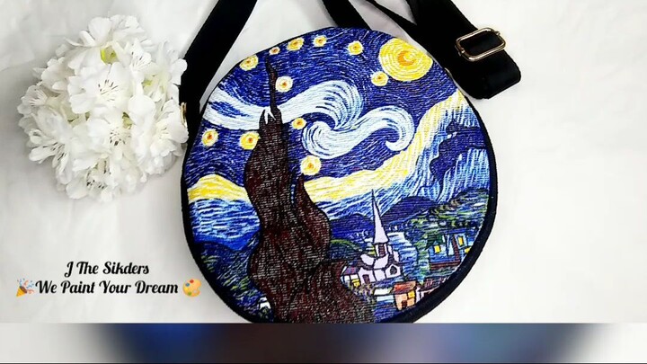 Starry night bag