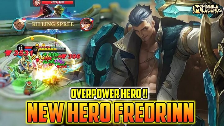 Fredrinn Mlbb Gameplay , Next Overpower Fighter/Tank - Mobile Legends Bang Bang
