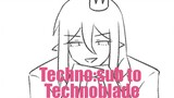 【Technoblade】The famous scene of techno in among us