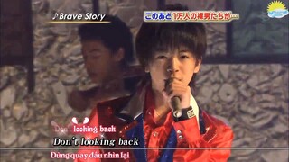 [Vietsub+Kara] Hi! Hey! Say 2009.03.21 Hey! Say! Brave Story & Jounetsu JUMP