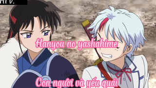 Hanyou no yashahime _Tập 7 Con người và yêu quái