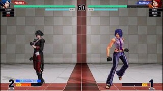 KOF15　拳皇vs拳皇　鬼のアッパーコンボ　別格のヴァネッサ