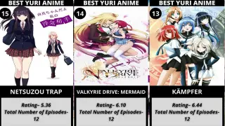 TOP 15 BEST YURI ANIME OF ALL TIME : GIRLS LOVE ANIME