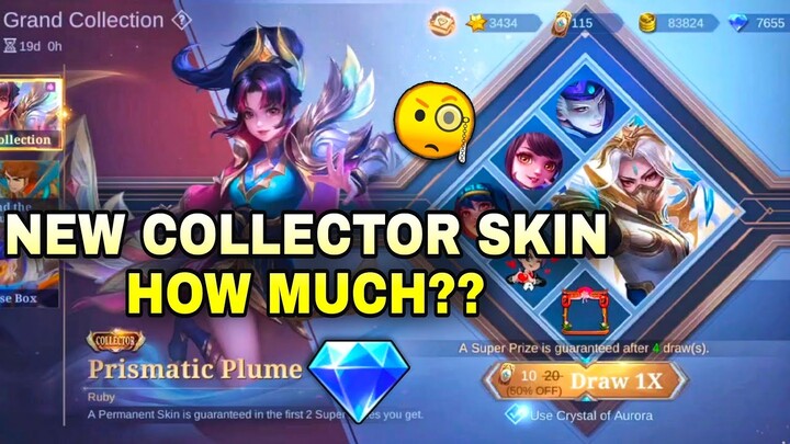 NEW COLLECTOR SKIN DRAW!🌸HOW MUCH?💎SO CHEAP!😮