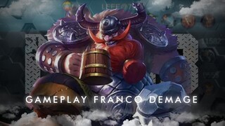MLBB Gameplay Franco Demage, HOOK montage