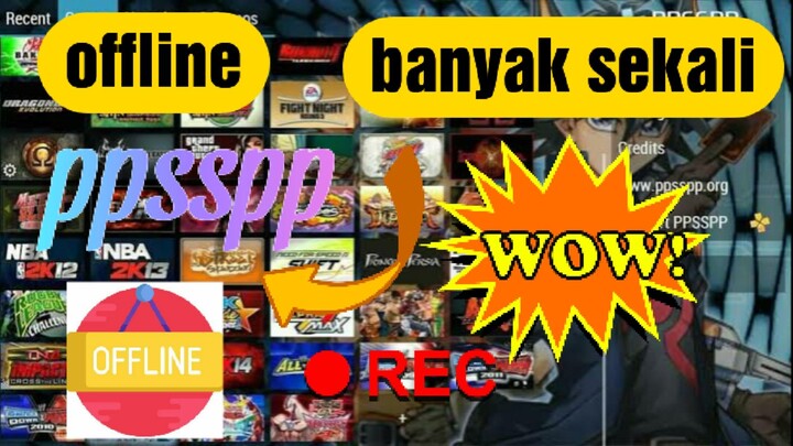 CARA MEMASANG GAME PSP DI ANDROID WORK 100% PALING DI CARI