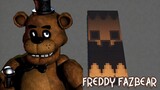 How to make FREDDY FAZBEAR in Minecraft! (FNAF)