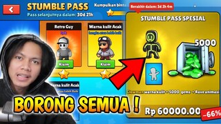 BORONG SEMUA STUMBLE PASS JANUARI 2023 DAN BORONG ITEM YANG DIJUAL DI SHOP ! Animasi bercahaya oy...