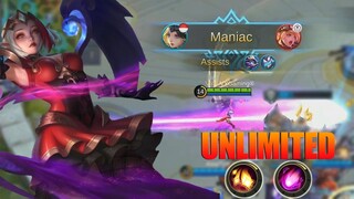 PANEN KILL - LUNOX HERO MENGERIKAN SELAIN GUSSION DAN SELENA DI MODE MAYHEM MOBILE LEGENDS