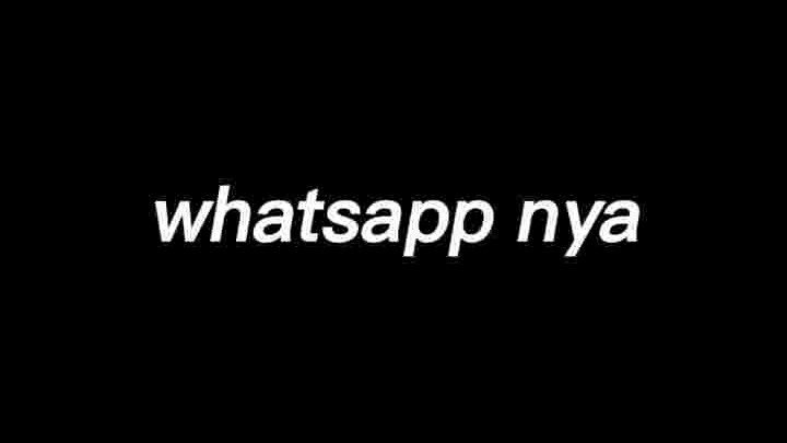 Nomor whatsapp aku