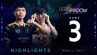 Highlights GAM vs CES [Ván 3][VCS Mùa Xuân 2021][27.02.2021]