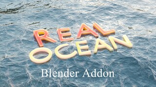 RealOcean - Procedural, Physics Blender Addon