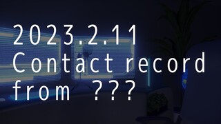 2023.2.11 Contact record from  ??? #rebirthful #律可